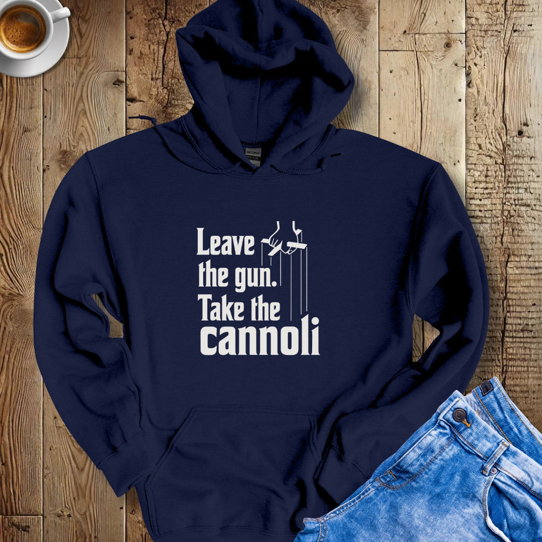 Leave Gun Take Cannoli Godfather Quote Hoodie Sweatshirt