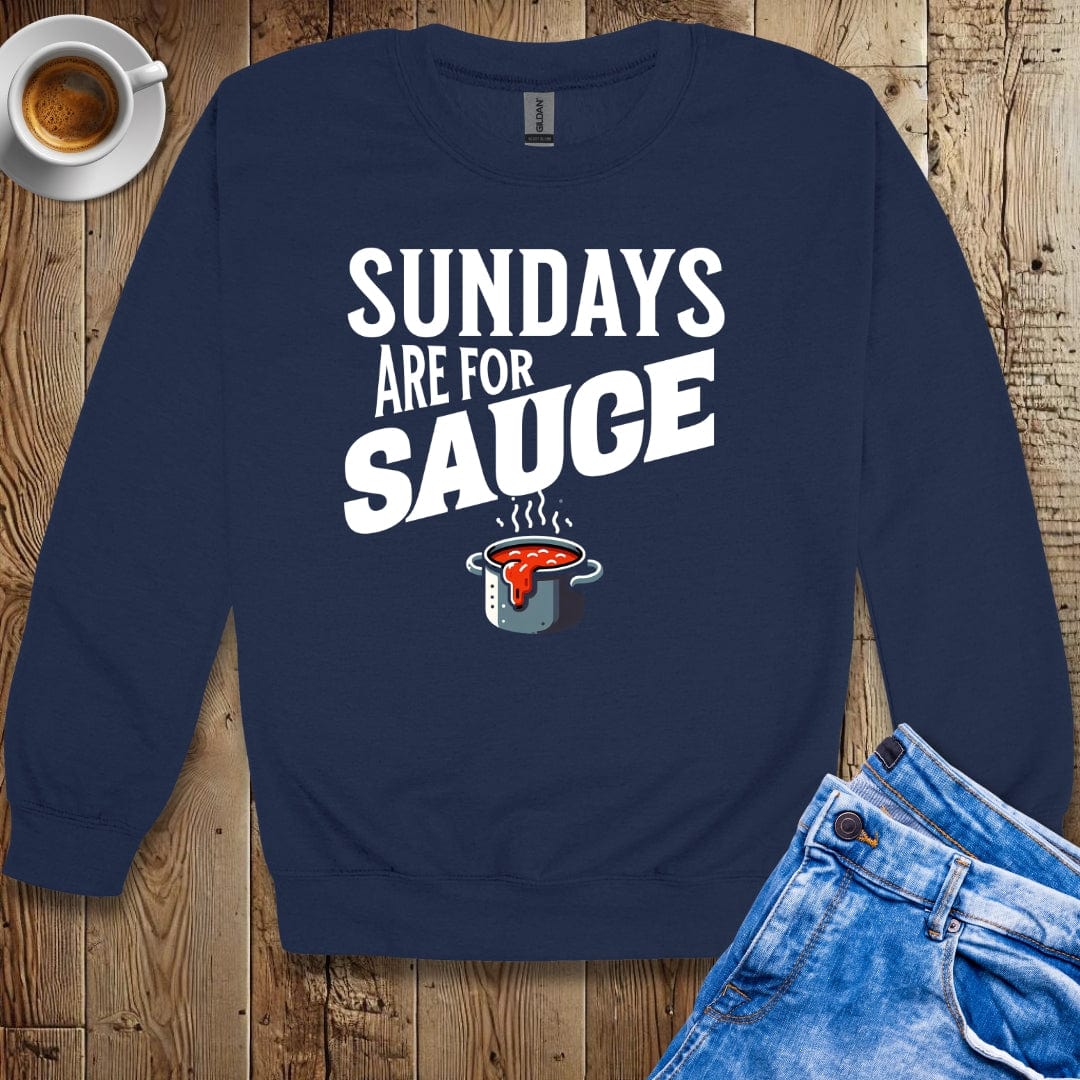 Sundays Are for Sauce Italian Sweatshirt