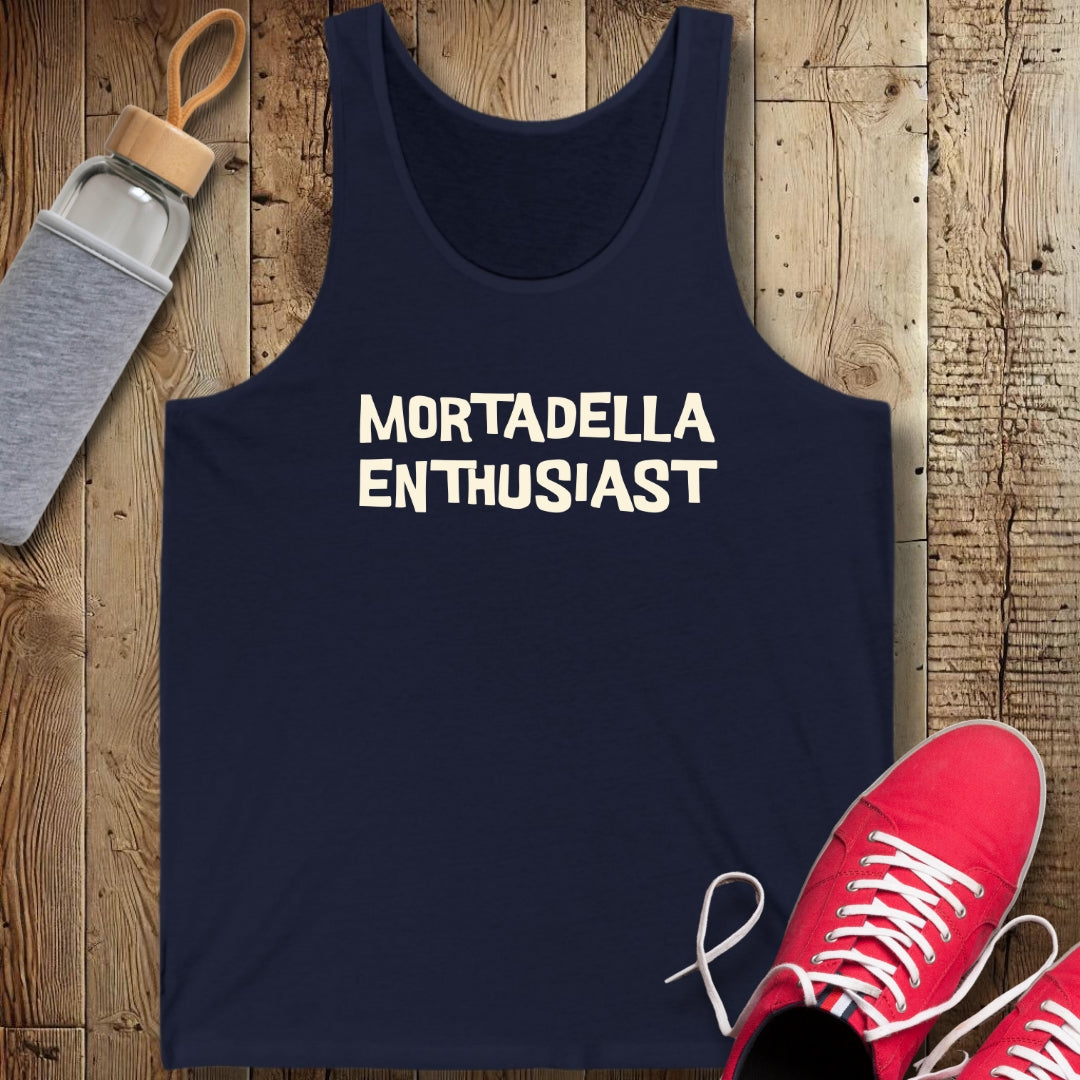 Mortadella Enthusiast Unisex Jersey Tank