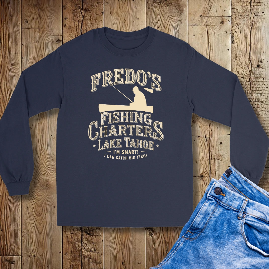 Fredo's Fishing Charters Godfather Unisex Long Sleeve Tee