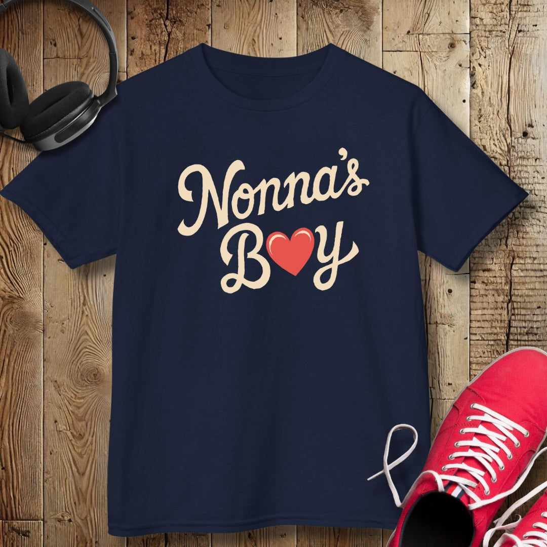 Nonna's Boy Valentine Kids Tee