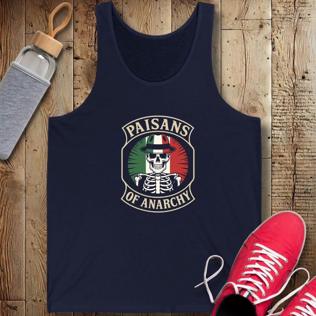 Paisans of Anarchy Unisex Jersey Tank