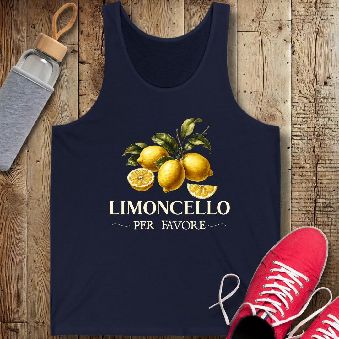 Limoncello Per Favore Unisex Jersey Tank