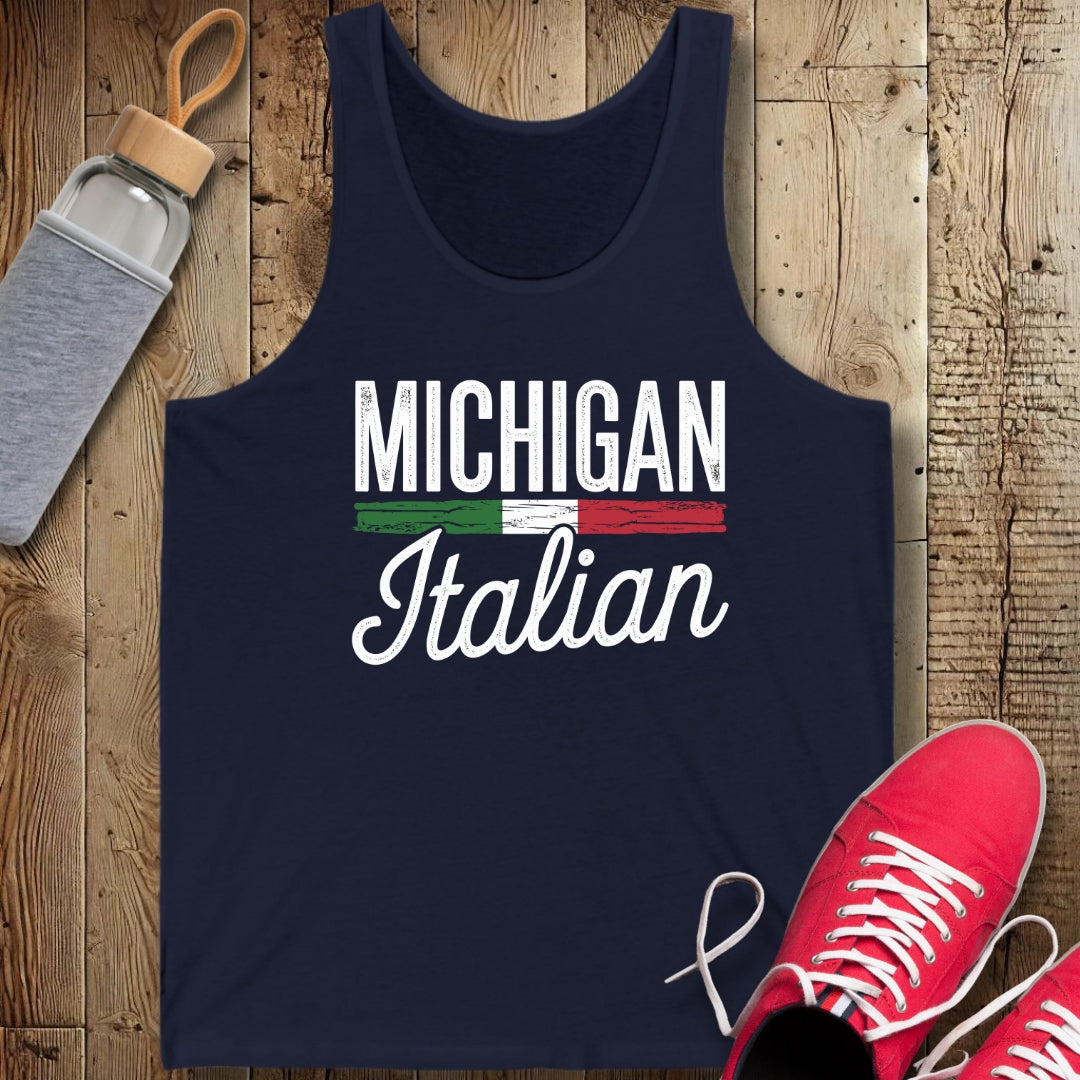 Michigan Italian Unisex Jersey Tank
