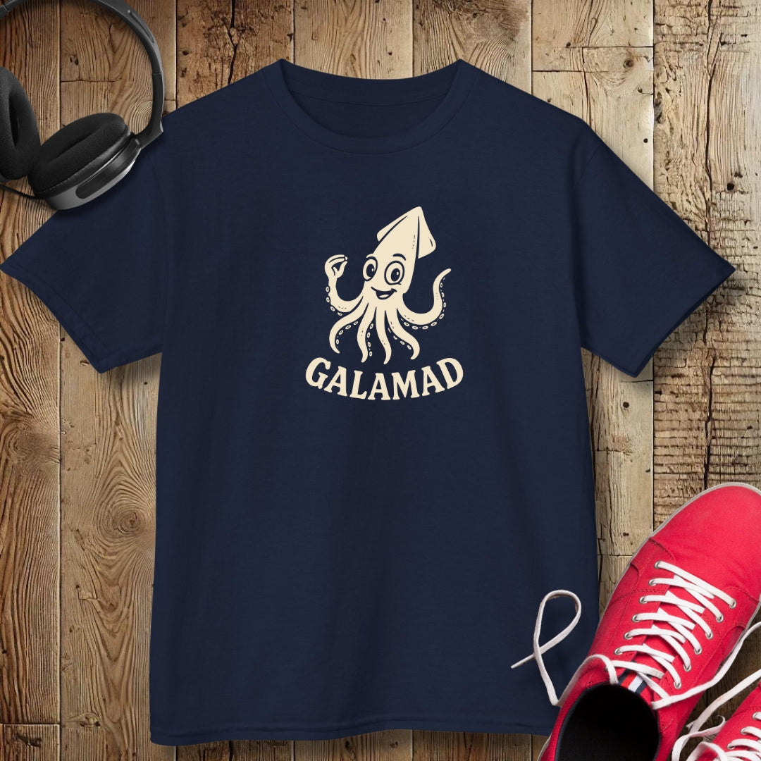 Galamad Italian Hand Squid Calamari Malocchio Kids Tee