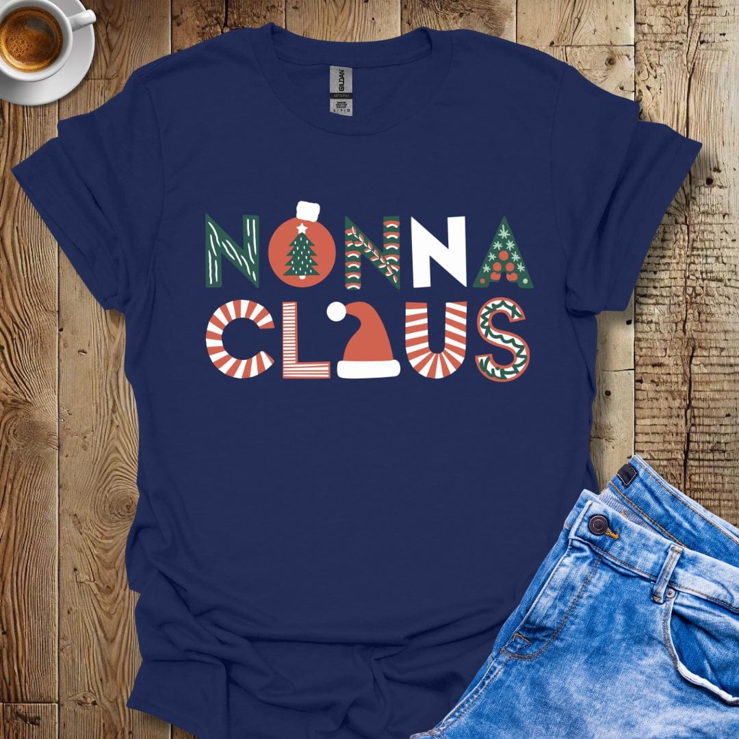 Nonna Claus Italian Christmas T-shirt