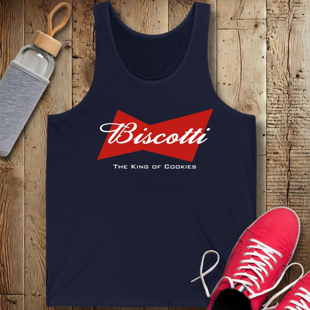 Biscotti King of Cookies Unisex Jersey Tank