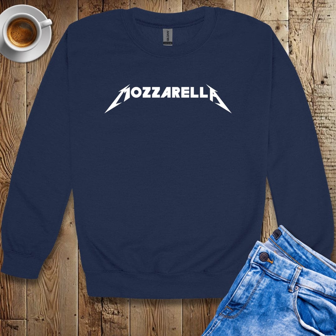 Mozzarella Metallica Crew Neck Sweatshirt