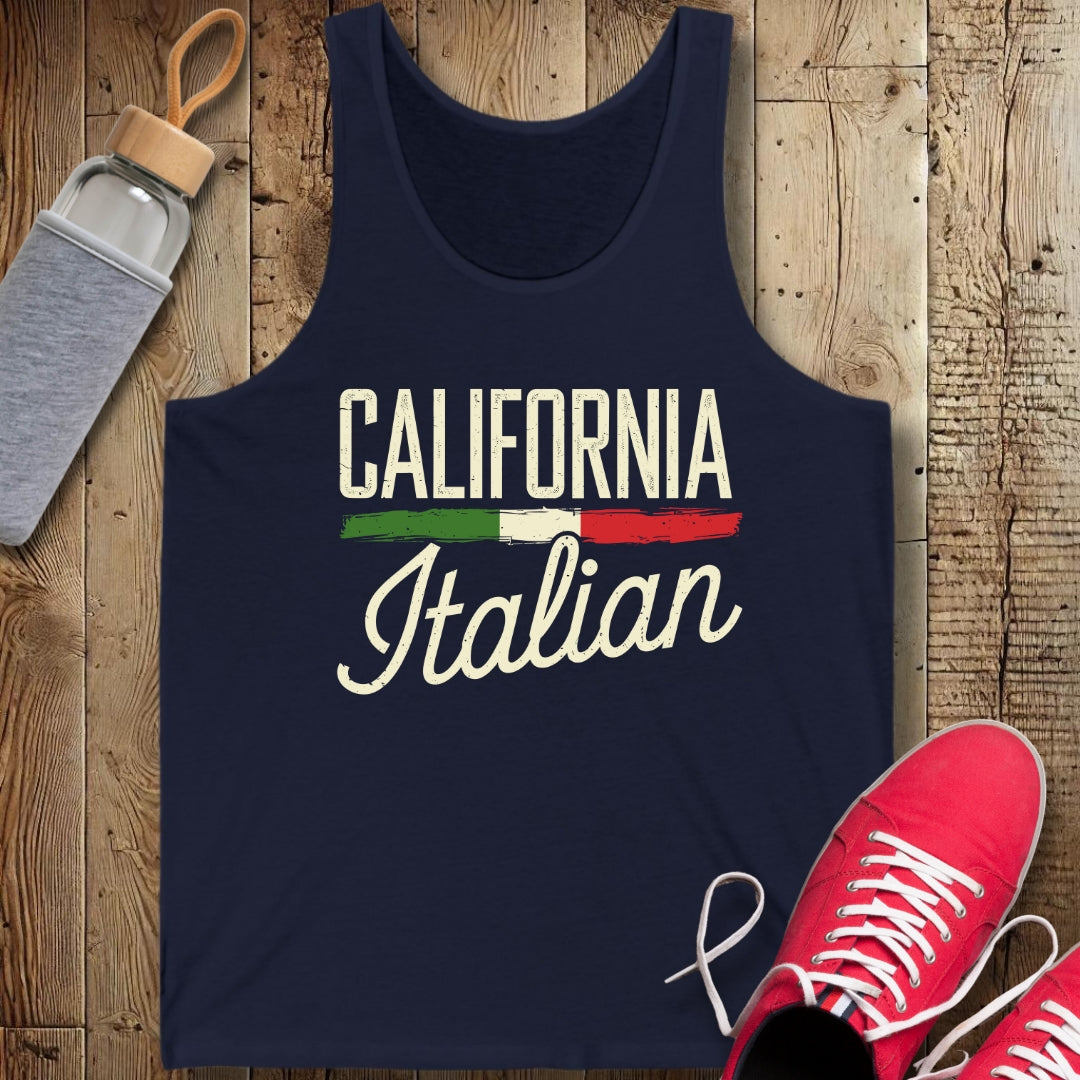 California Italian Unisex Jersey Tank