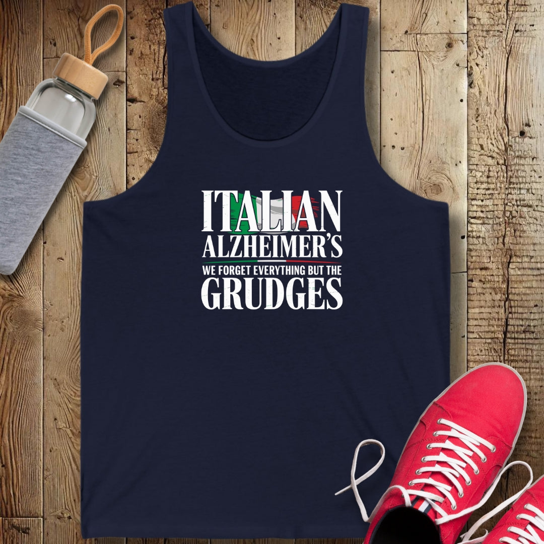 Italian Alzheimer's Unisex Jersey Tank