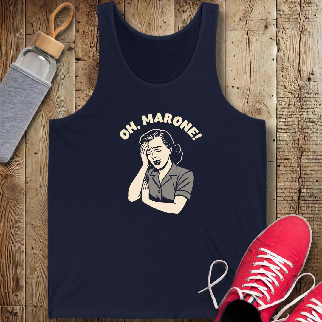 Oh Marone for Men Unisex Jersey Tank