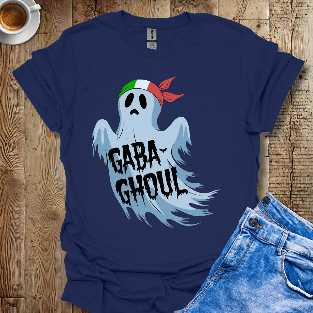 Funny Halloween Gabaghoul Ghost Italian Pride T-shirt