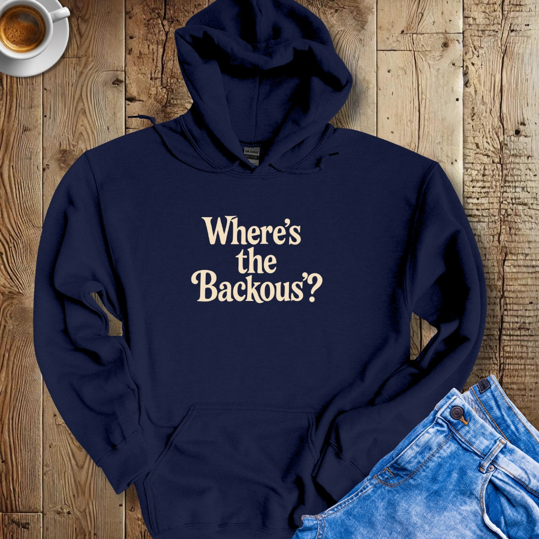 Where's the Backous Hoodie Sweatshirt