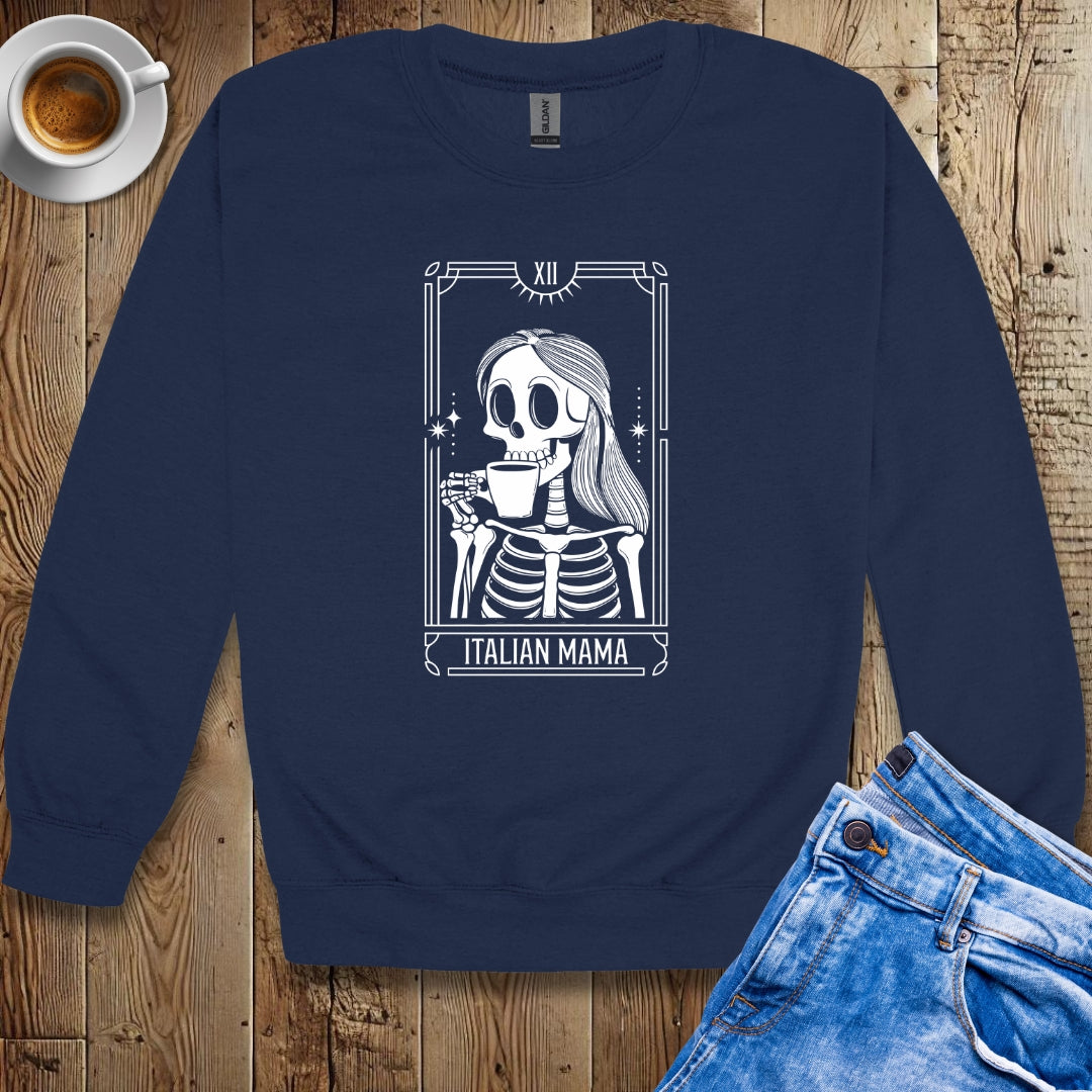 Italian Mama Tarot Card Sweatshirt