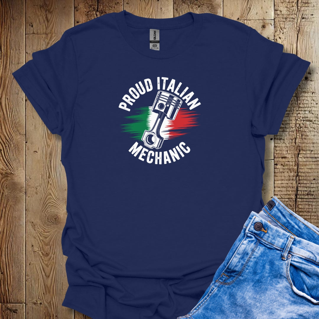 Proud Italian Mechanic T-shirt