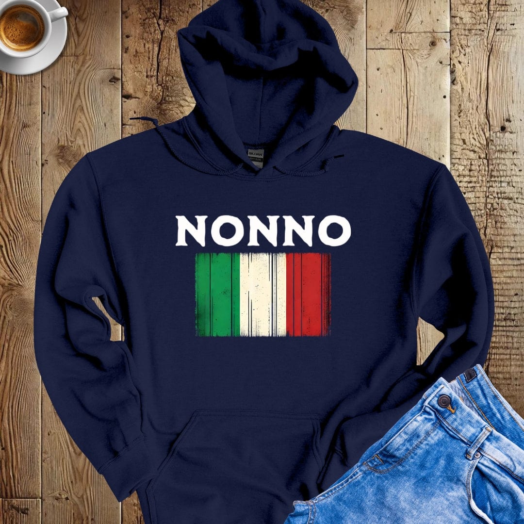 Nonno Italian Flag Hoodie Sweatshirt