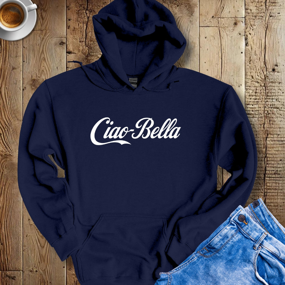 Ciao Bella Vintage Logo Hoodie Sweatshirt