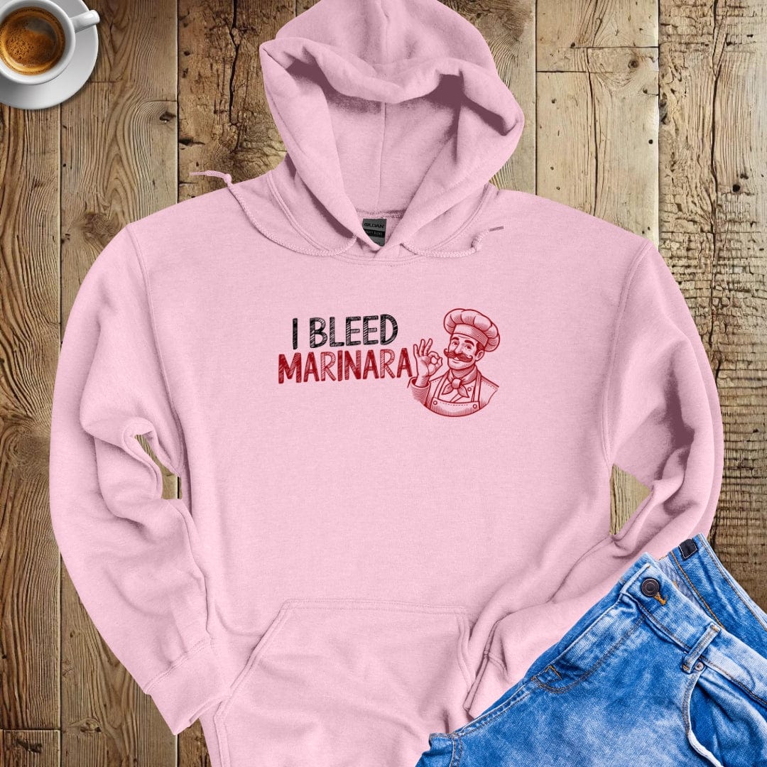I Bleed Marinara Hoodie Sweatshirt