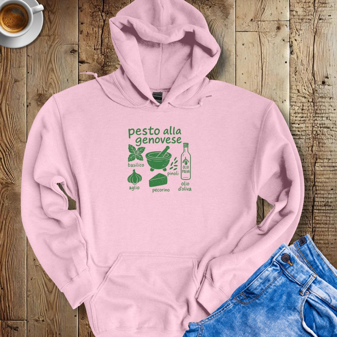 Pesto alla Genovese Ingredients Hoodie Sweatshirt