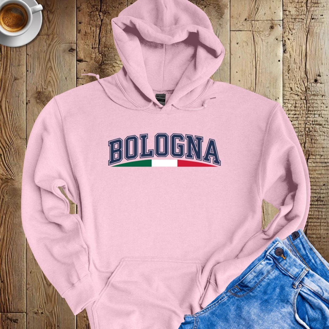 Varsity Style Bologna Hoodie Sweatshirt