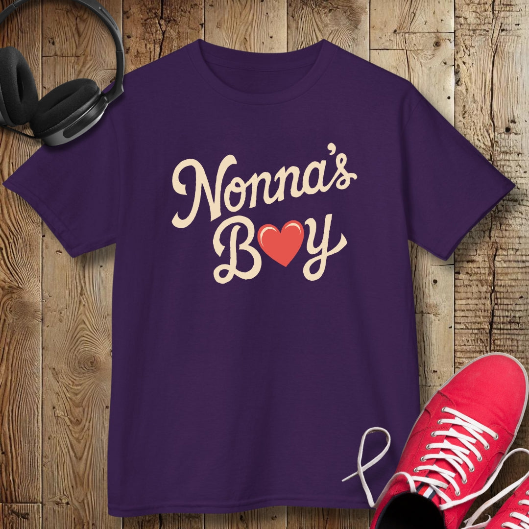 Nonna's Boy Valentine Kids Tee