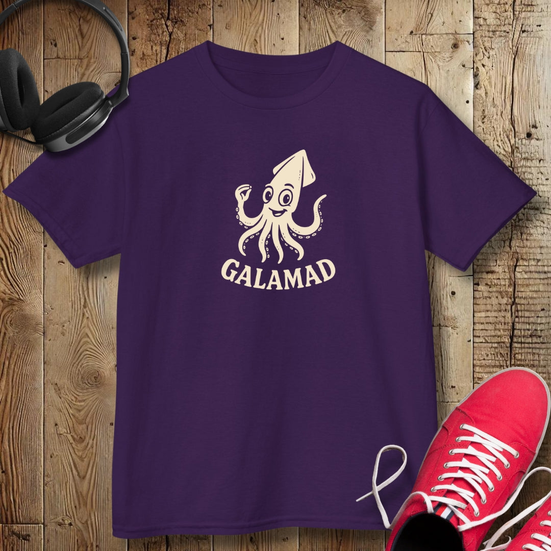 Galamad Italian Hand Squid Calamari Malocchio Kids Tee