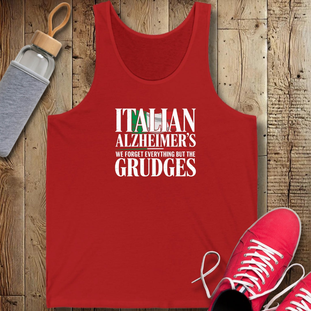 Italian Alzheimer's Unisex Jersey Tank