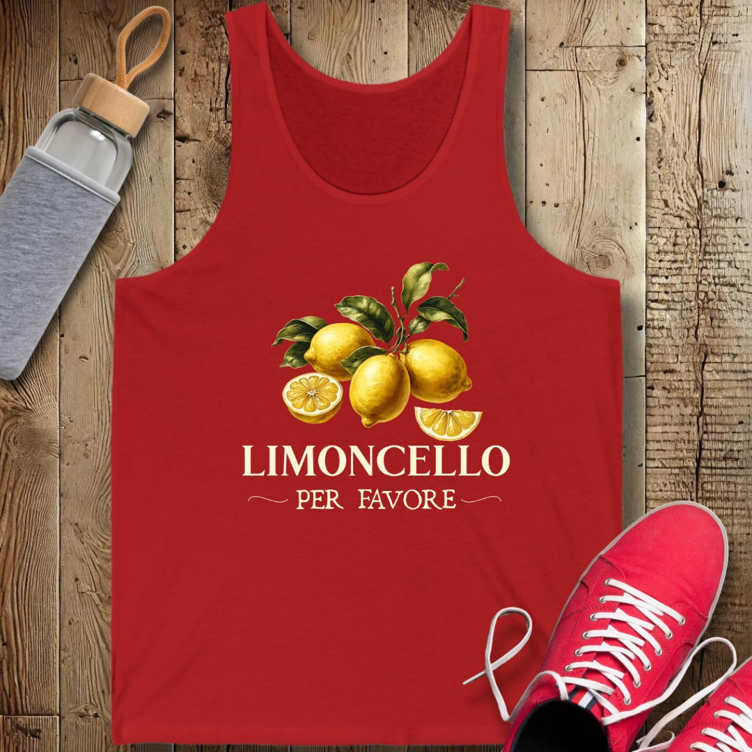 Limoncello Per Favore Unisex Jersey Tank