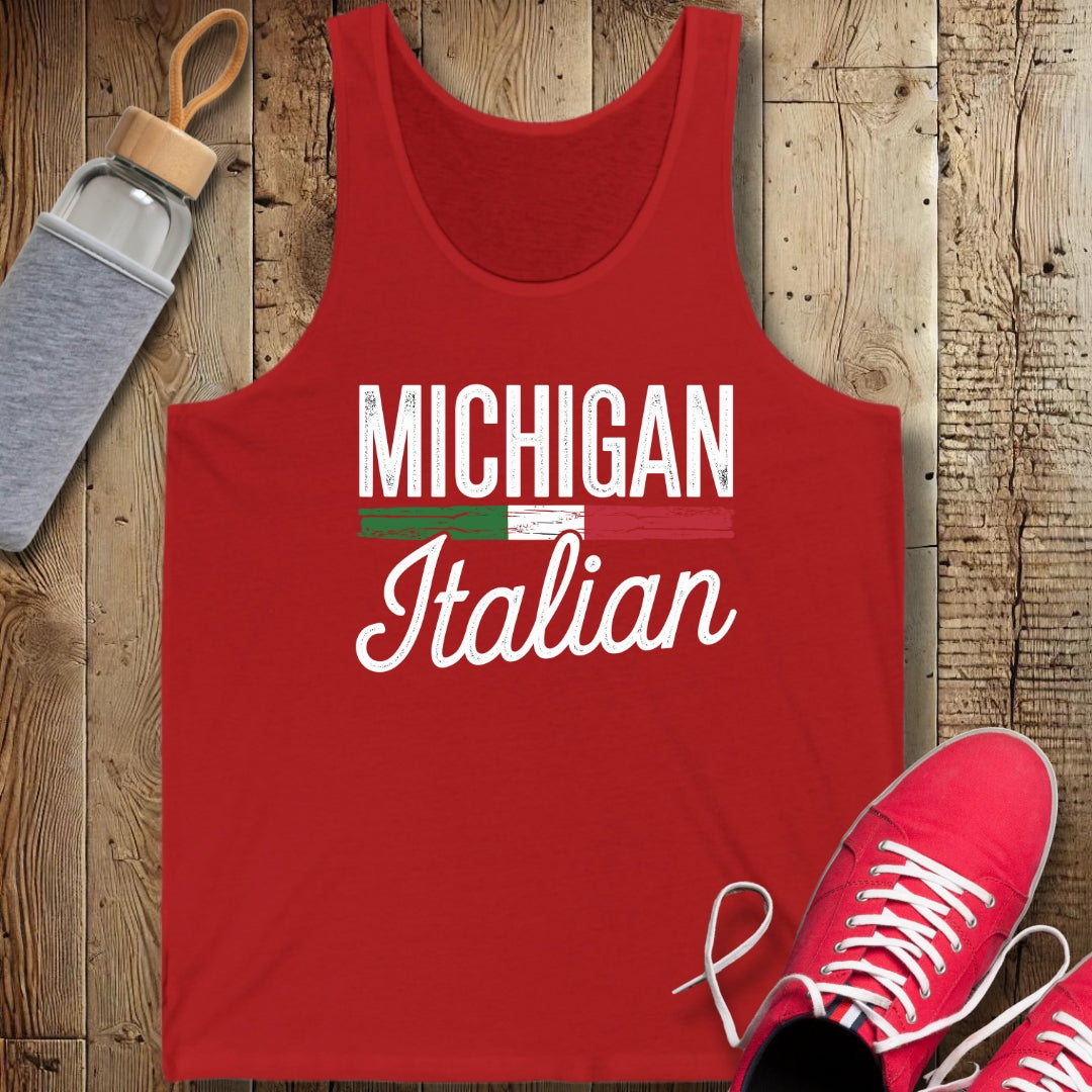 Michigan Italian Unisex Jersey Tank