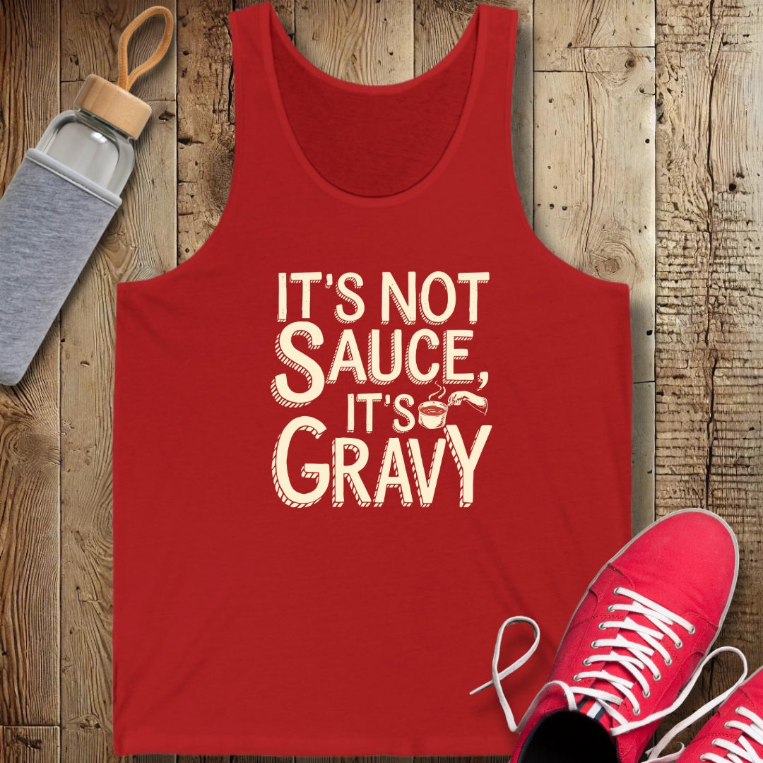It's Not Sauce It's Gravy Unisex Jersey Tank