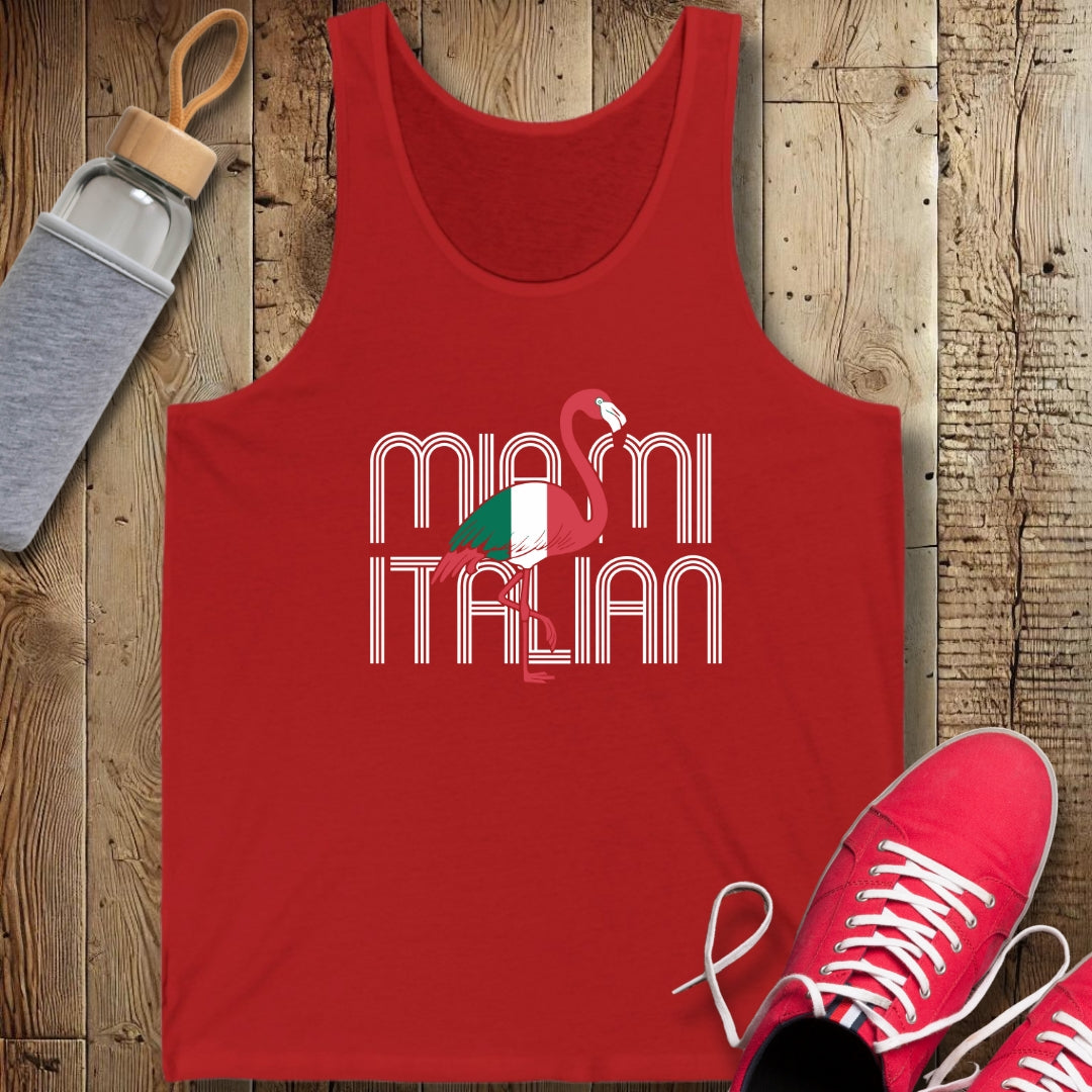 Miami Italian Unisex Jersey Tank