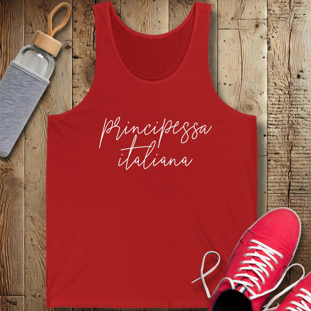 Principessa Italiana Unisex Jersey Tank