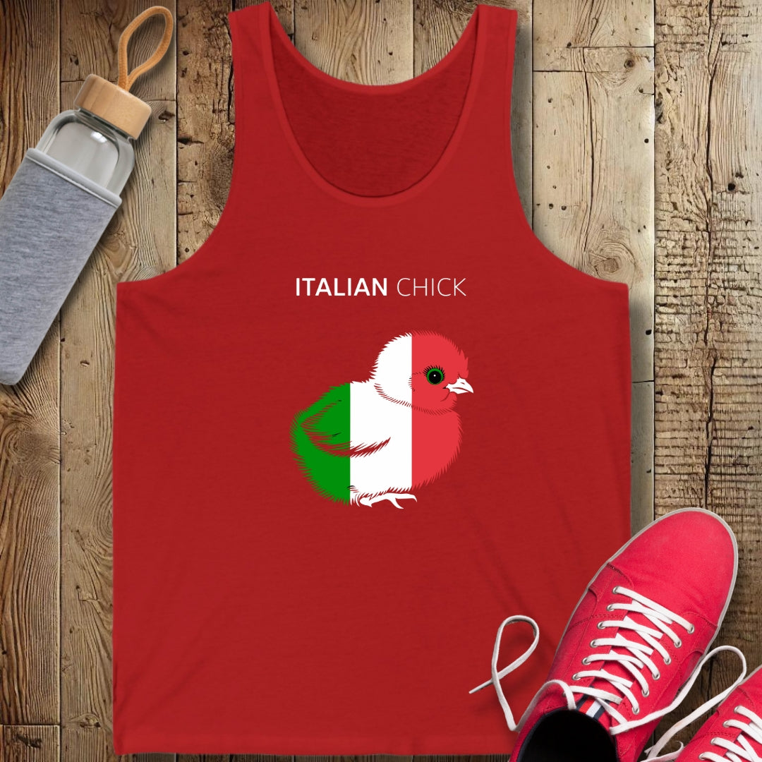 Italian Chick Unisex Jersey Tank