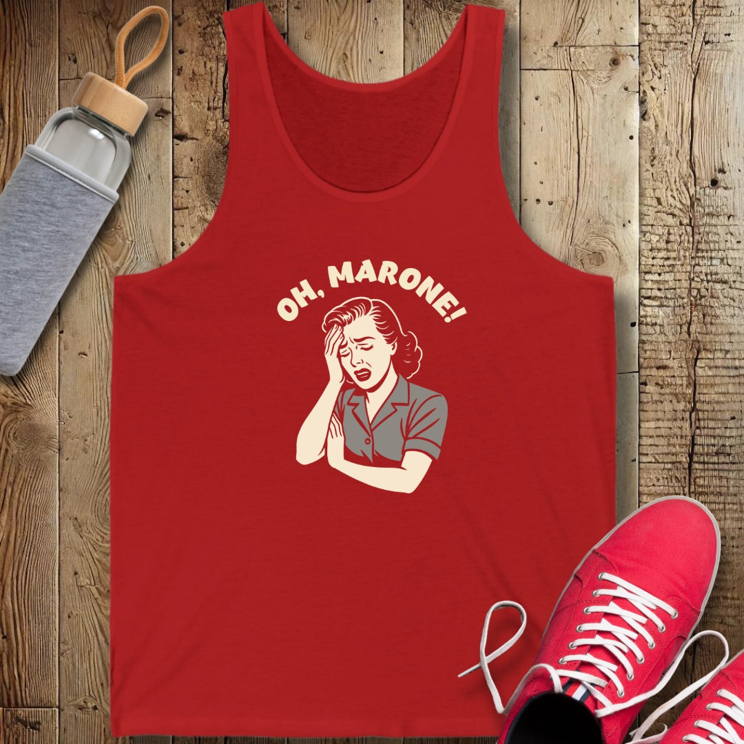 Oh Marone for Men Unisex Jersey Tank