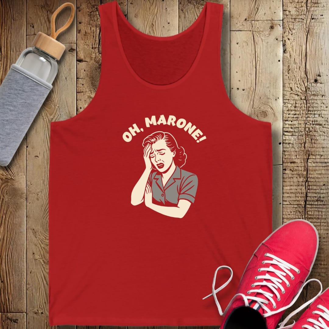 Oh Marone for Men Unisex Jersey Tank