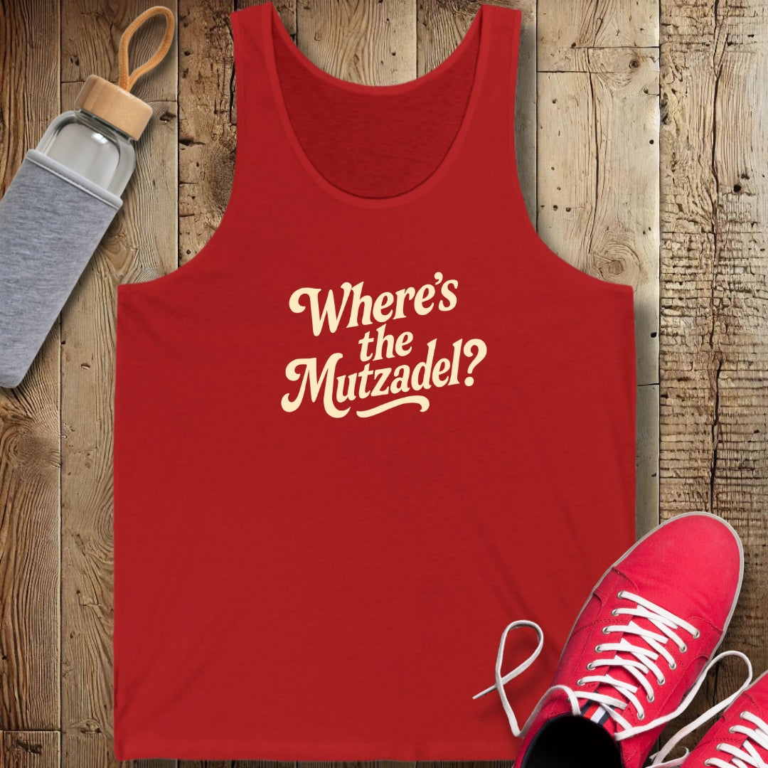 Where's the Mutzadel Unisex Jersey Tank