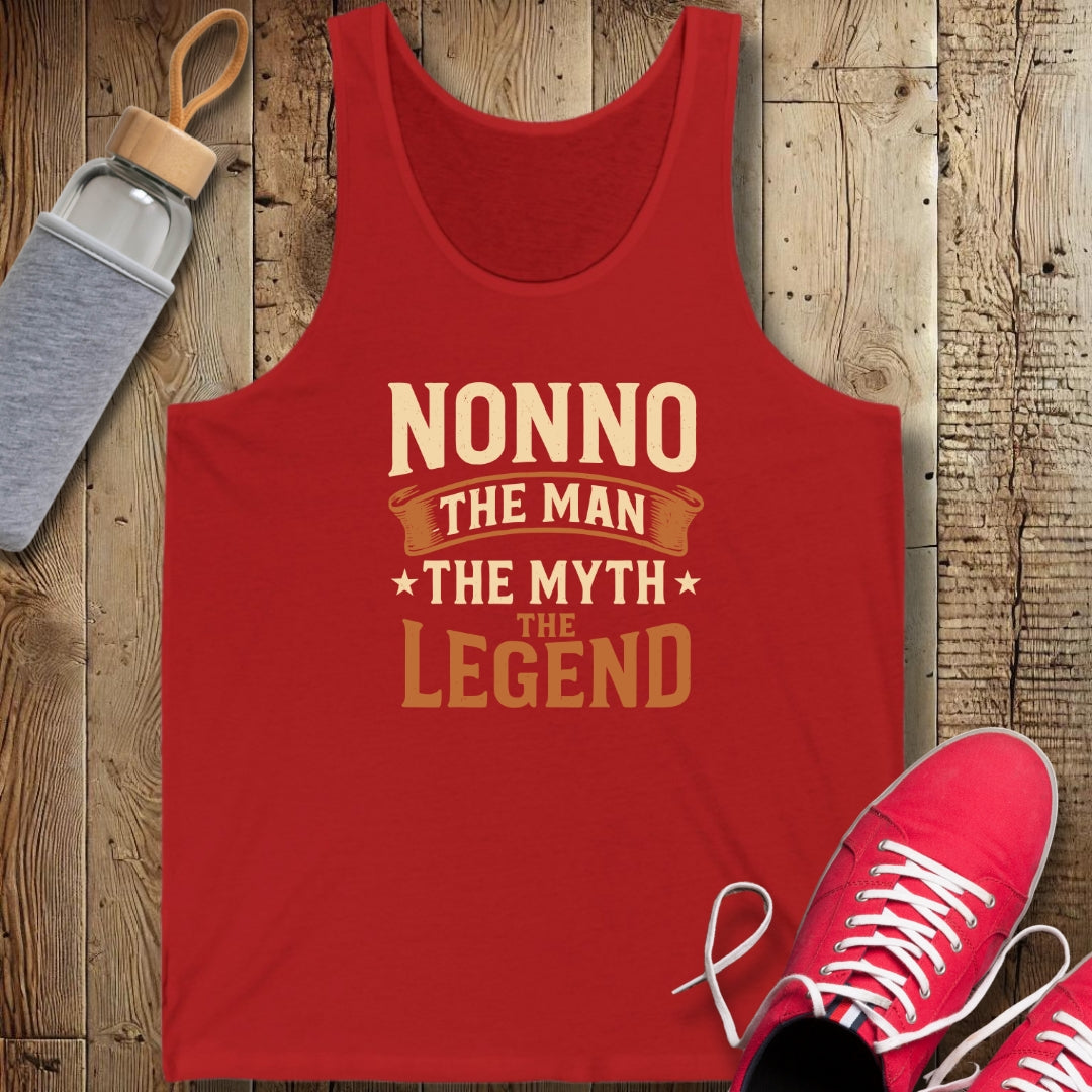 Nonno Man Myth Legend Unisex Jersey Tank