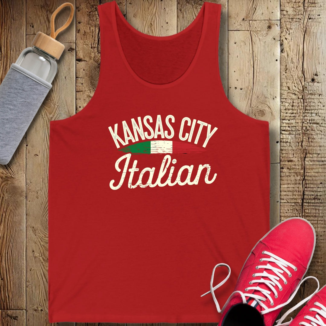 Kansas City Italian Unisex Jersey Tank