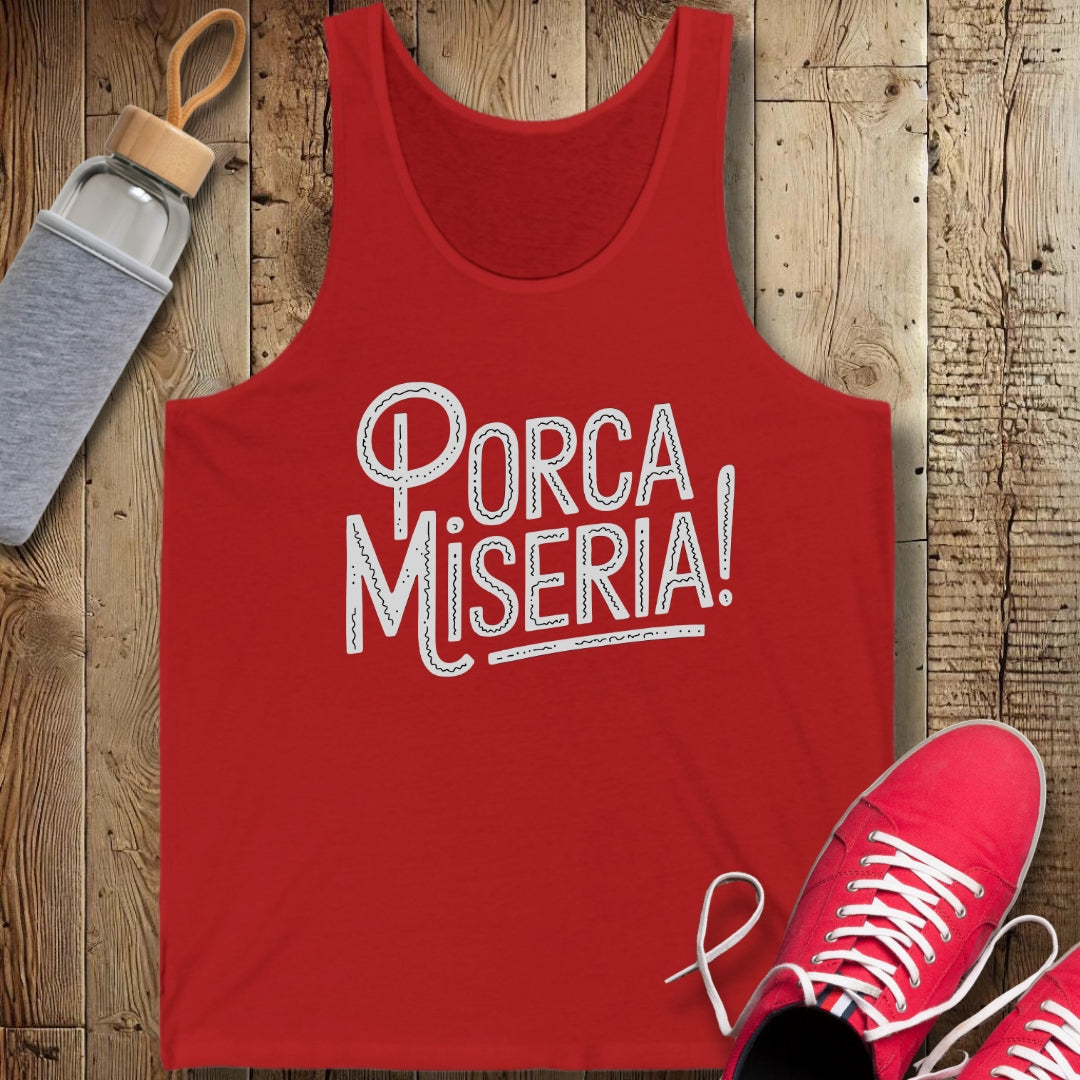 Porca Miseria Unisex Jersey Tank