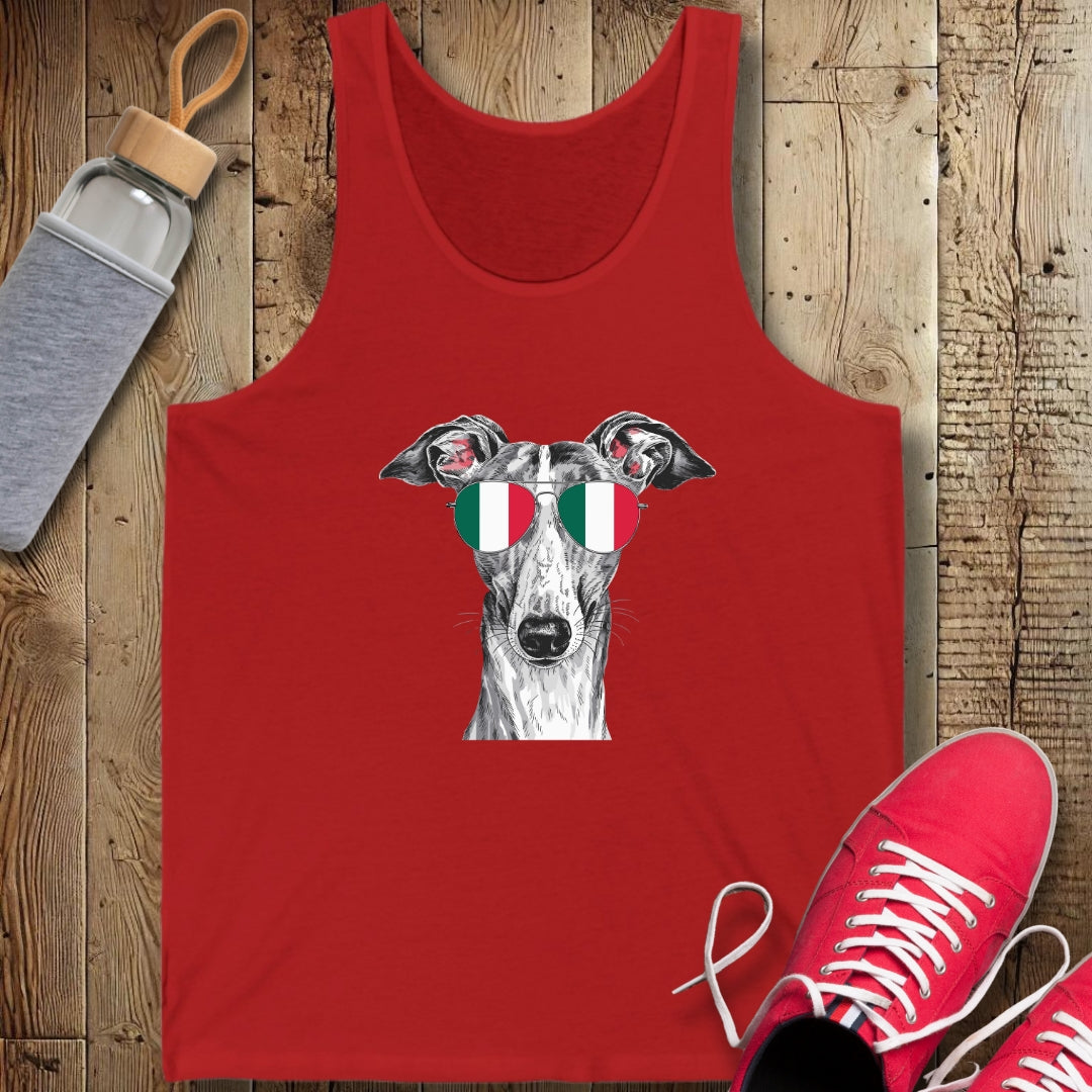 Italian Greyhound Unisex Jersey Tank