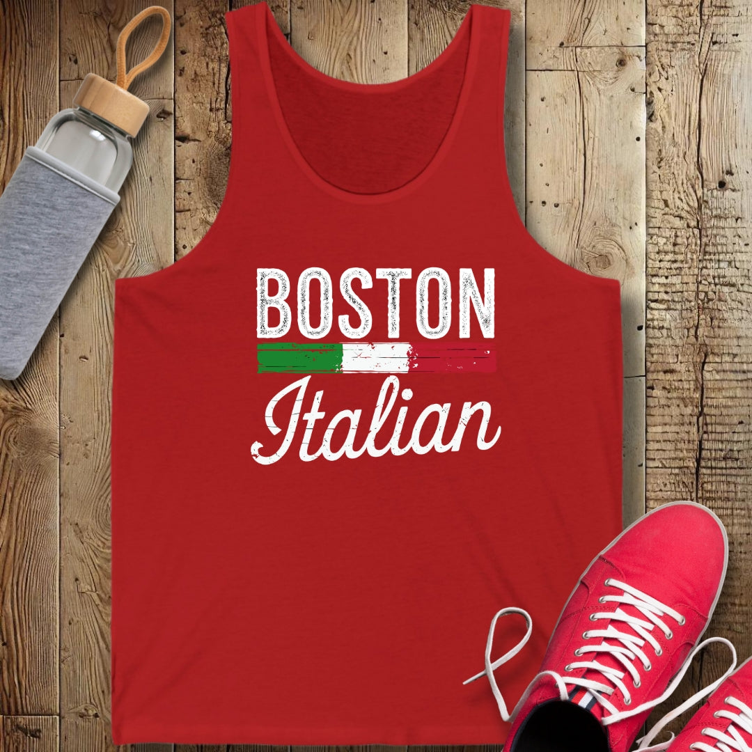 Boston Italian Unisex Jersey Tank