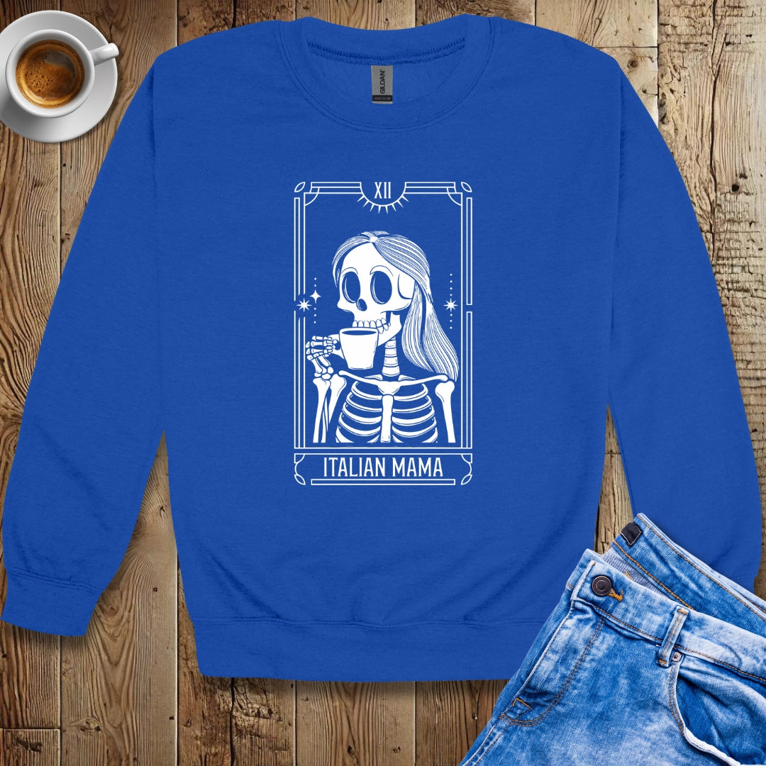 Italian Mama Tarot Card Sweatshirt