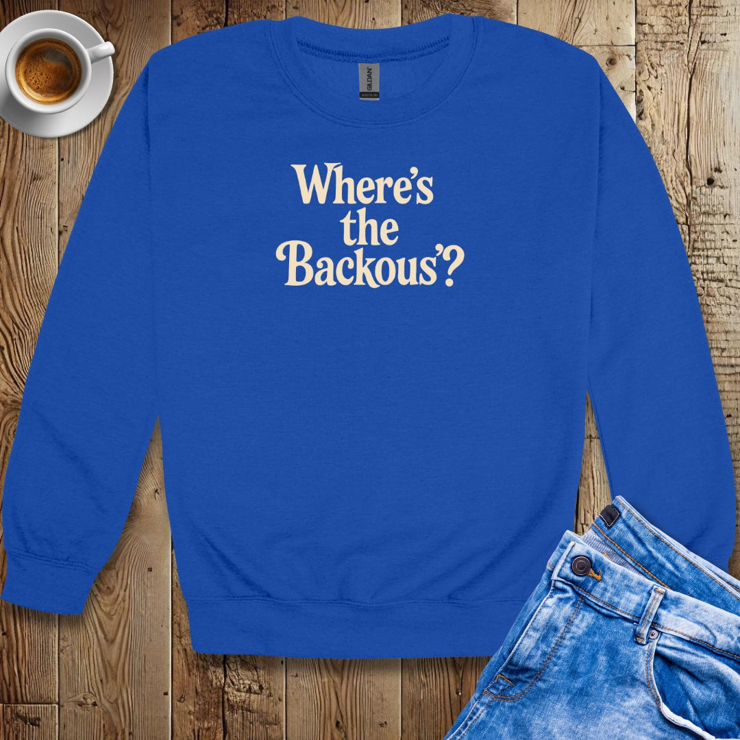 Where's the Backous Sweatshirt