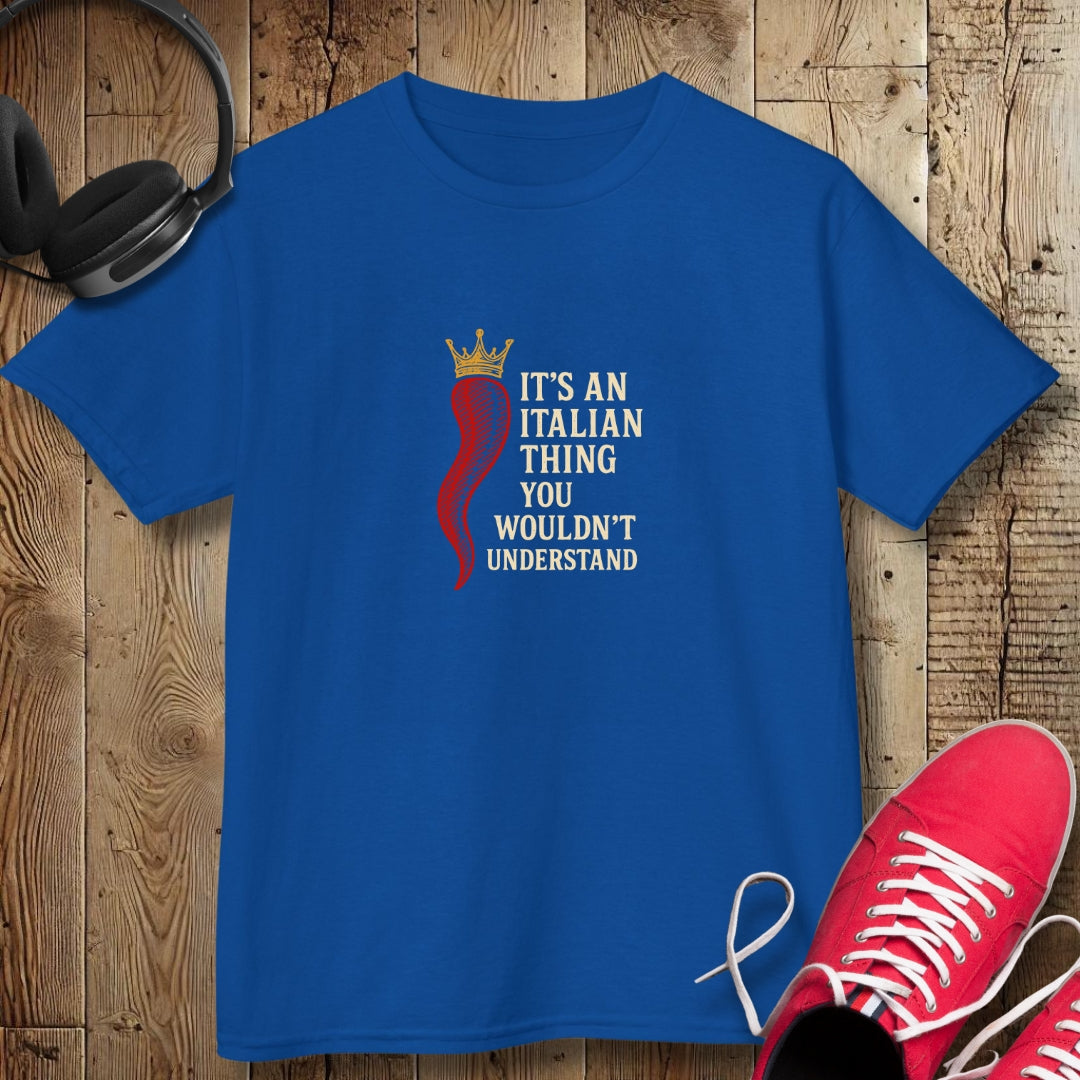 Italian Thing Cornicello Malocchio Kids Tee