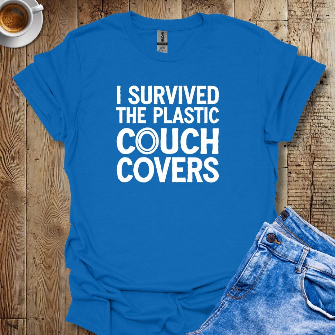 I Survived the Plastic Couch Covers T-shirt