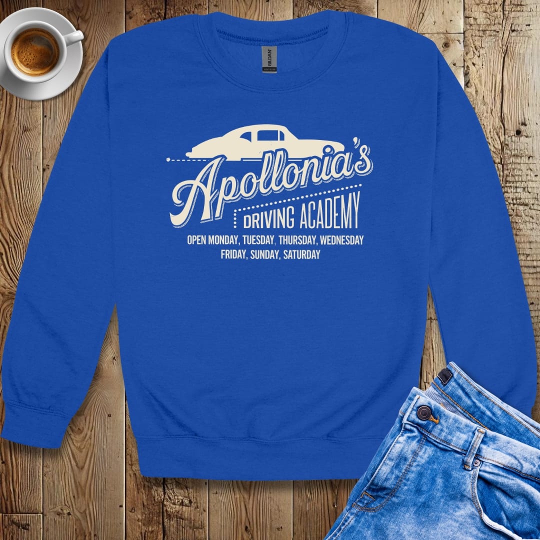 Apollonia's Driving Academy Godfather Parody Sweatshirt