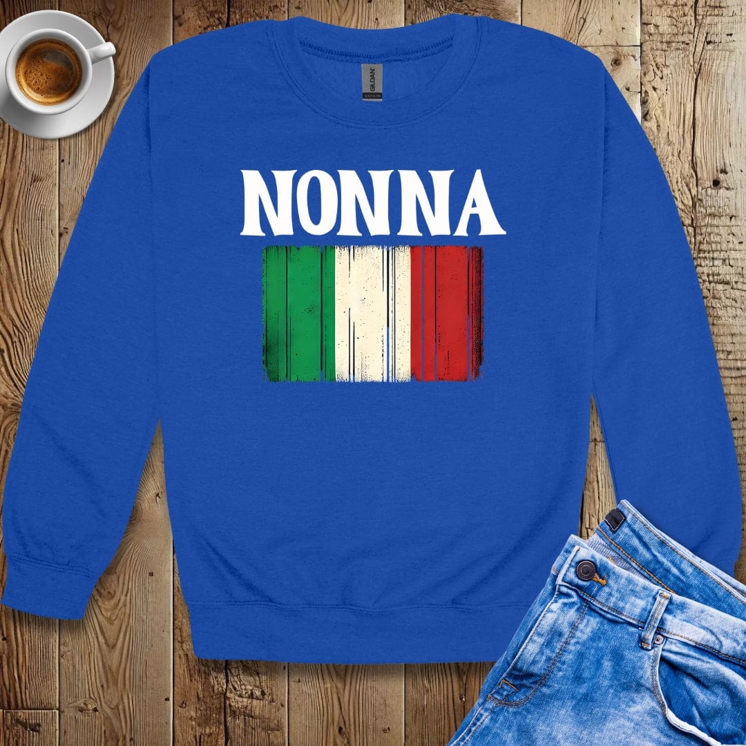 Nonna Italian Flag Sweatshirt