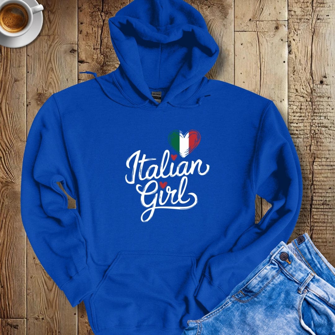 Italian Girl Hoodie Sweatshirt