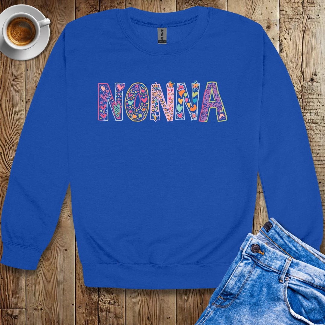 Nonna Doodles Design Sweatshirt