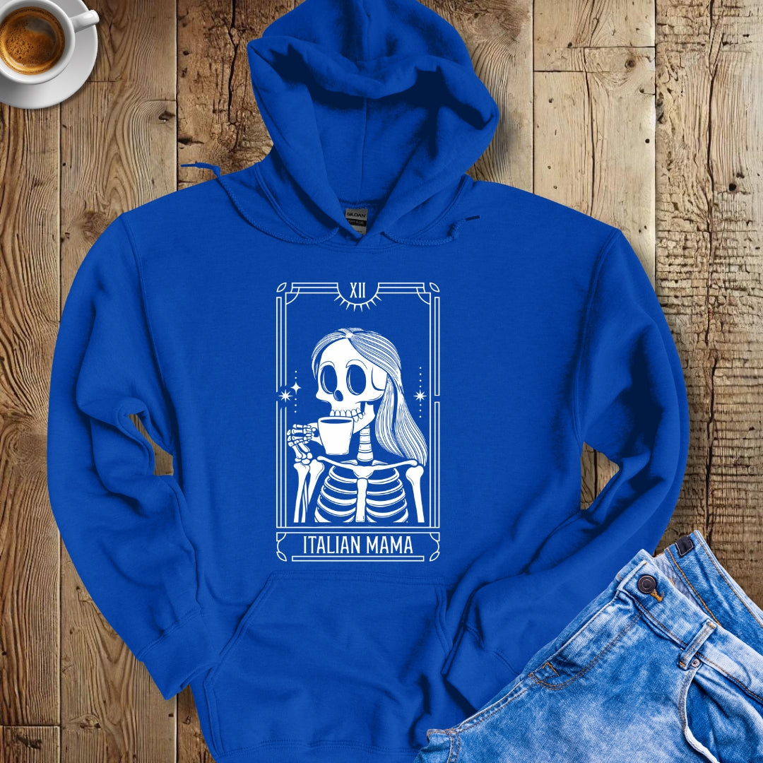 Italian Mama Tarot Card Hoodie Sweatshirt